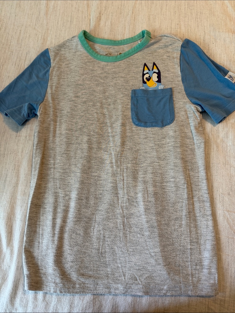 Little Sleepies Bluey shirt